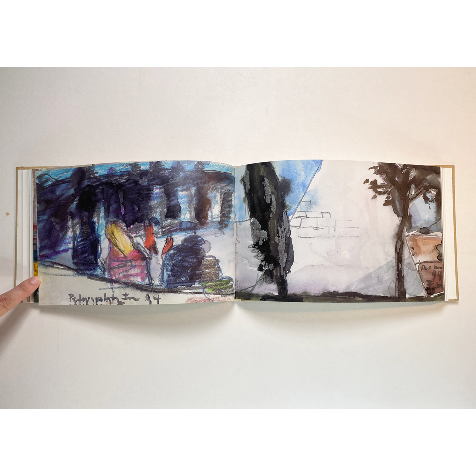 Drawings in Italy - Klaus Fußmann