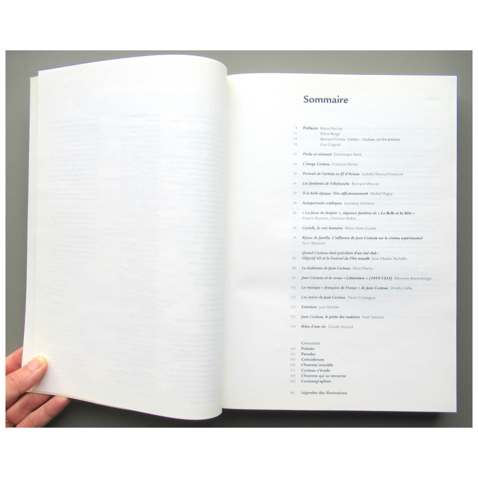 Jean Cocteau : Catalogue de l'exposition au Centre Pompidou