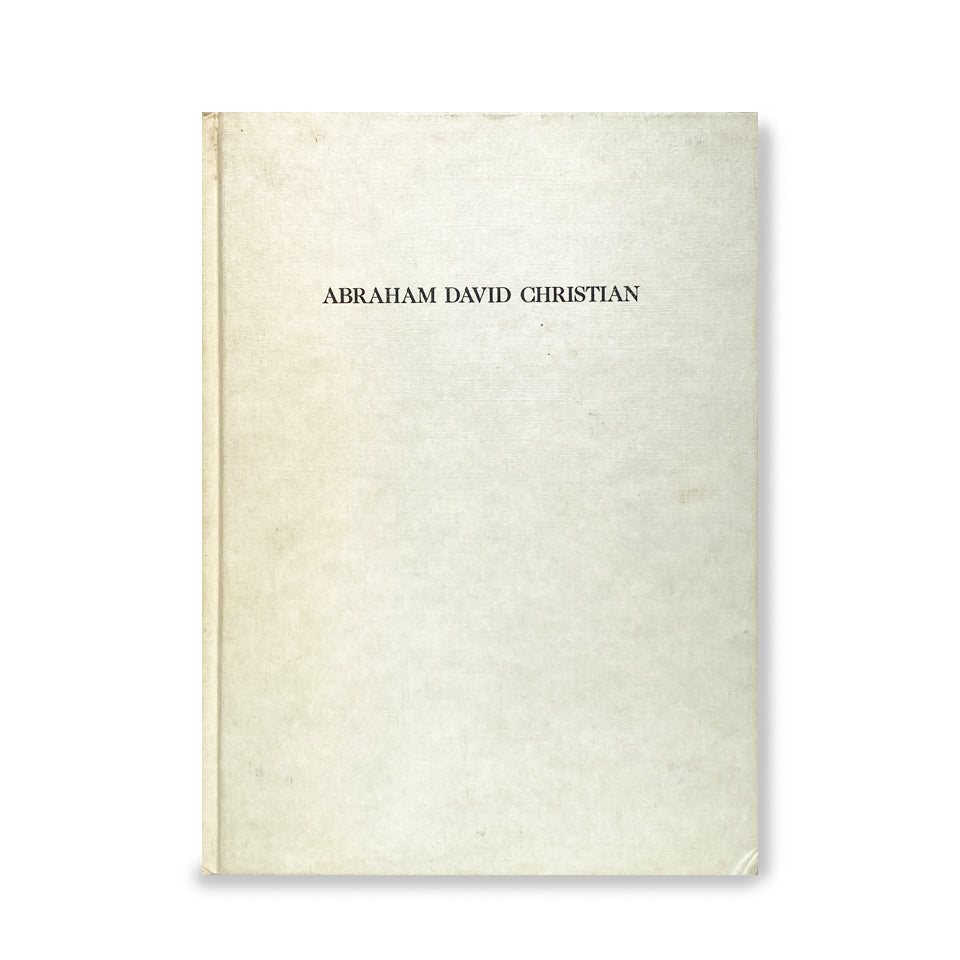 ABRAHAM DAVID CHRISTIAN Works