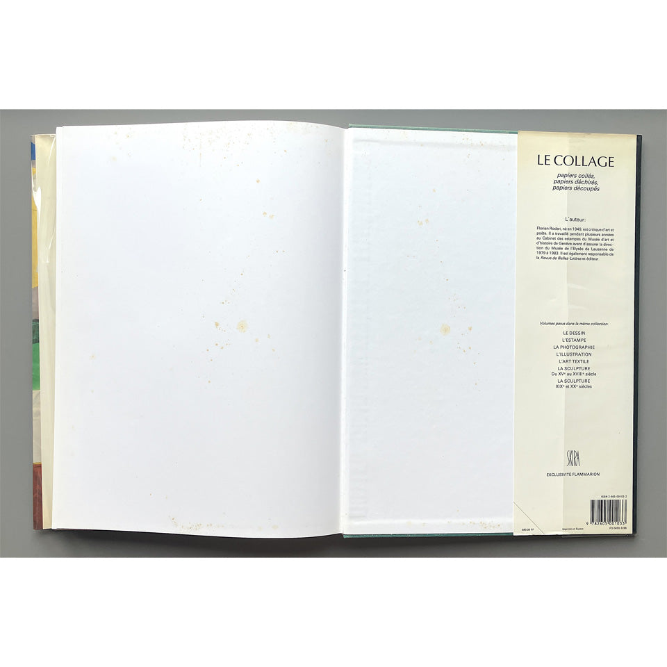 Histoire d'un Art LE COLLAGE ; papiers collés, papiers déchirés, papiers découpés
