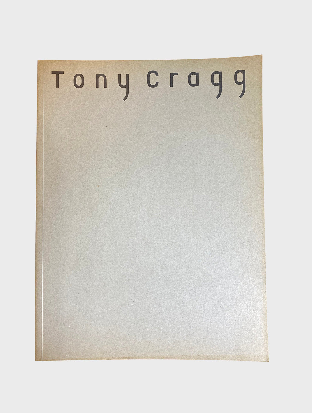 Tony Cragg Exhibition Catalogue