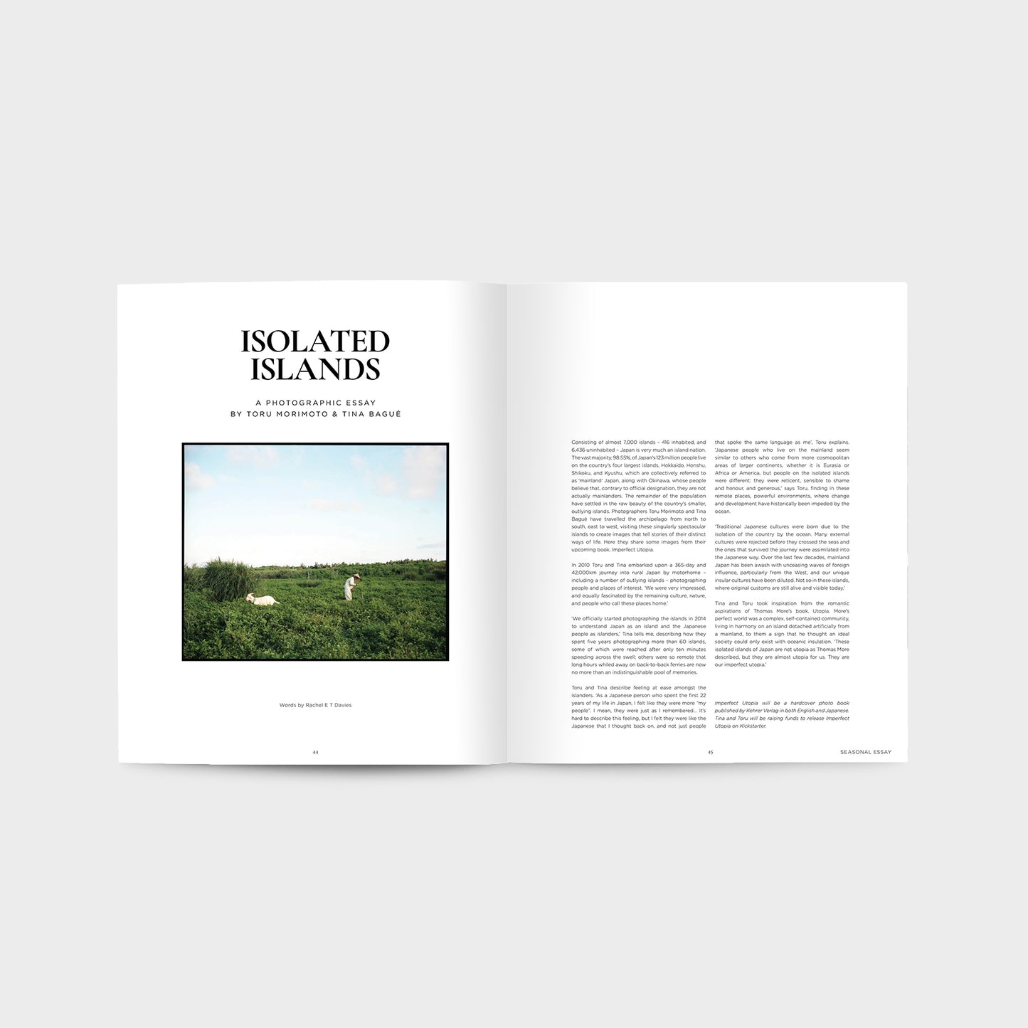 英文季刊誌《STORIED(ストリド) Vol.2 》THE ISLANDS ISSUE