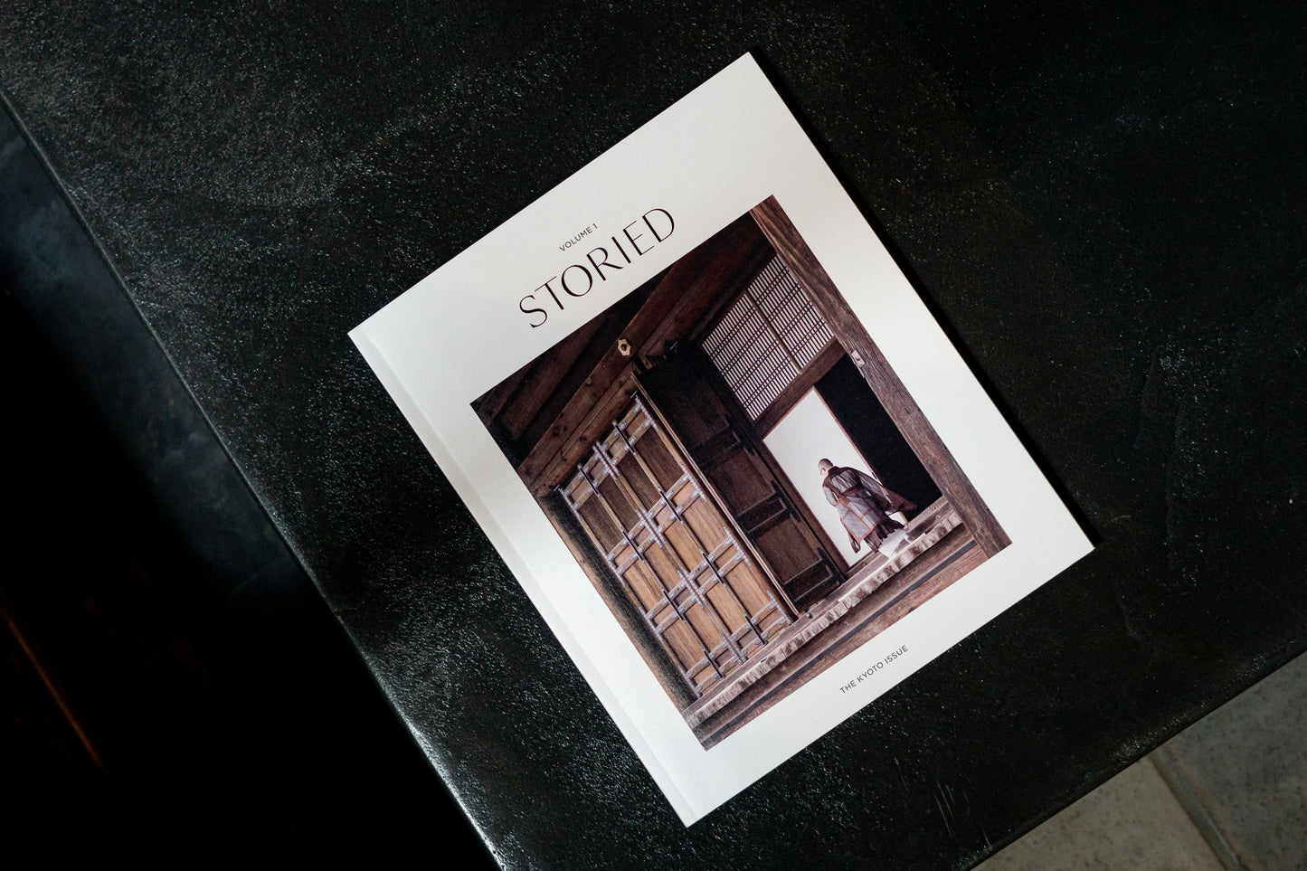 English quarterly magazine "STORIED Vol.1" THE KYOTO ISSUE
