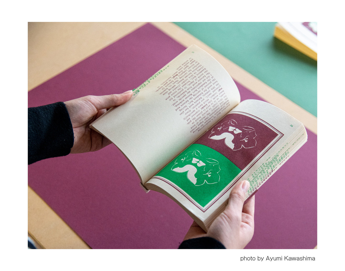 "KATSURA HITO" by Marjolein van der Loo Hand-bound / with poster