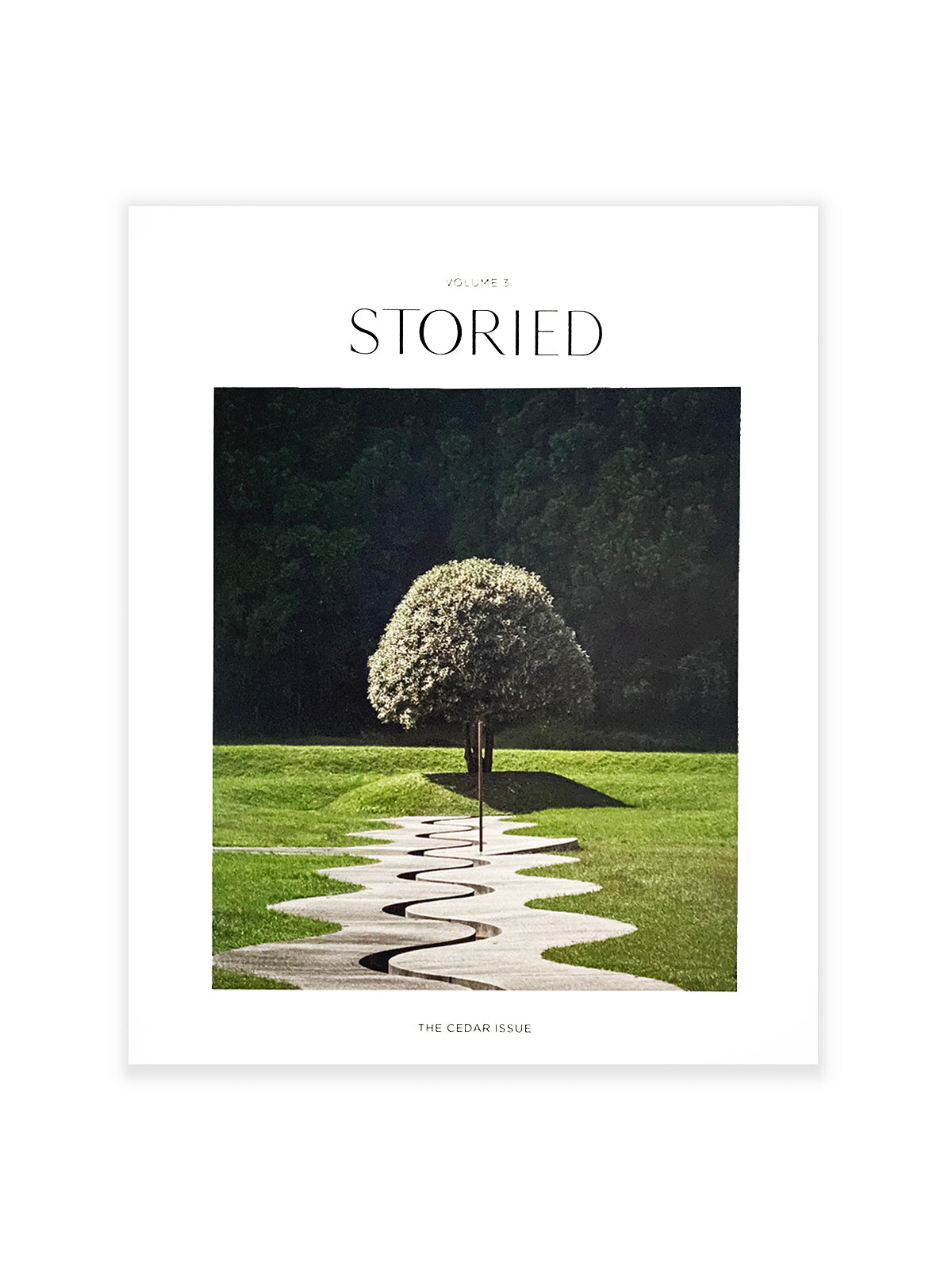 英文季刊誌《STORIED(ストリド) Vol.3 》THE CEDAR ISSUE