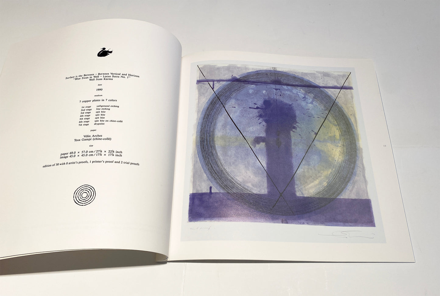 井田照一 個展パンフレット  yoh art gallery - New Portfolio - Six Prints