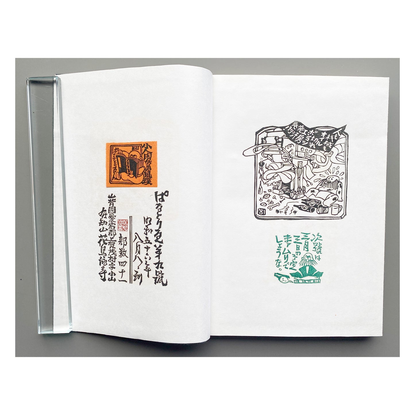 《ぱなとりゑ》  1981年夏 第9号 - 山口汎一