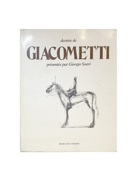 ジャコメッティ ドローイング集 《 Dessins de Giacometti. Présentés par Giorgio Soavi 》