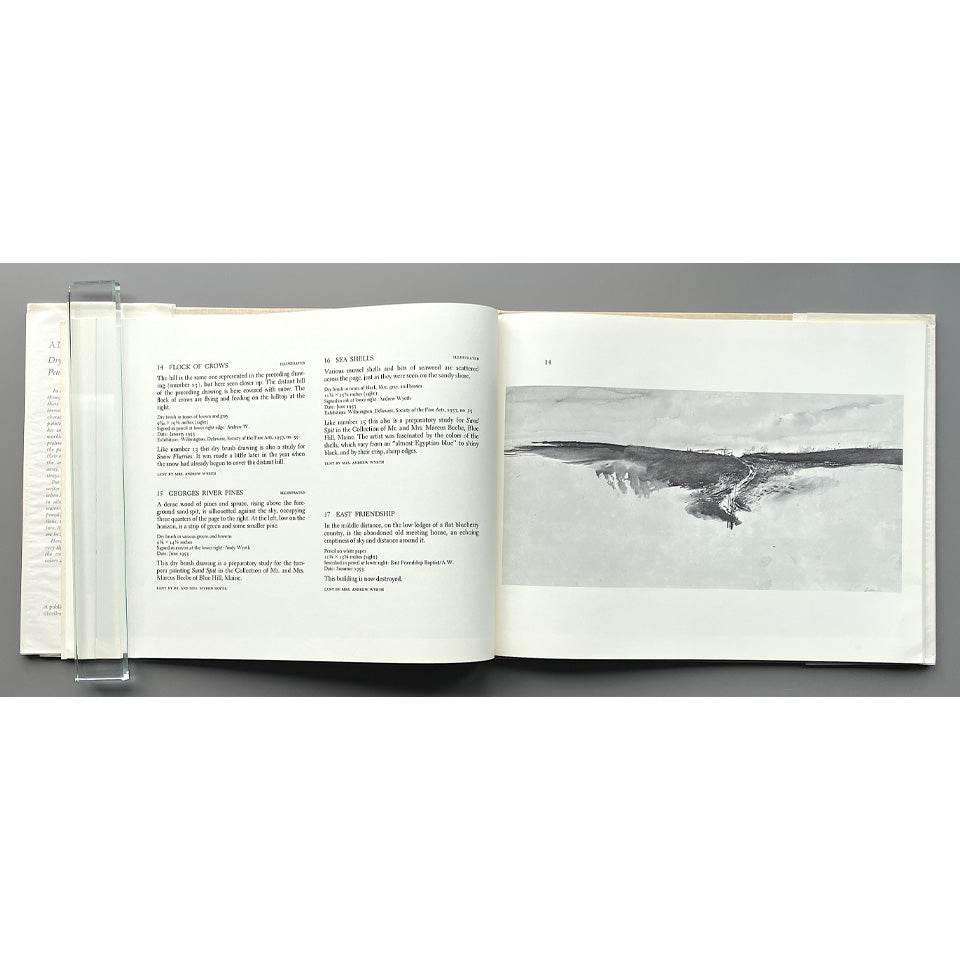 Andrew Wyeth Dry Brush and Pencil Drawings