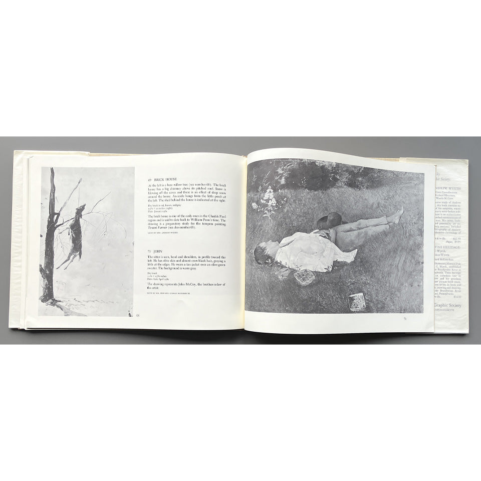 Andrew Wyeth Dry Brush and Pencil Drawings