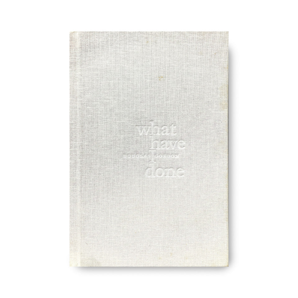 Douglas Gordon: What Have I Done