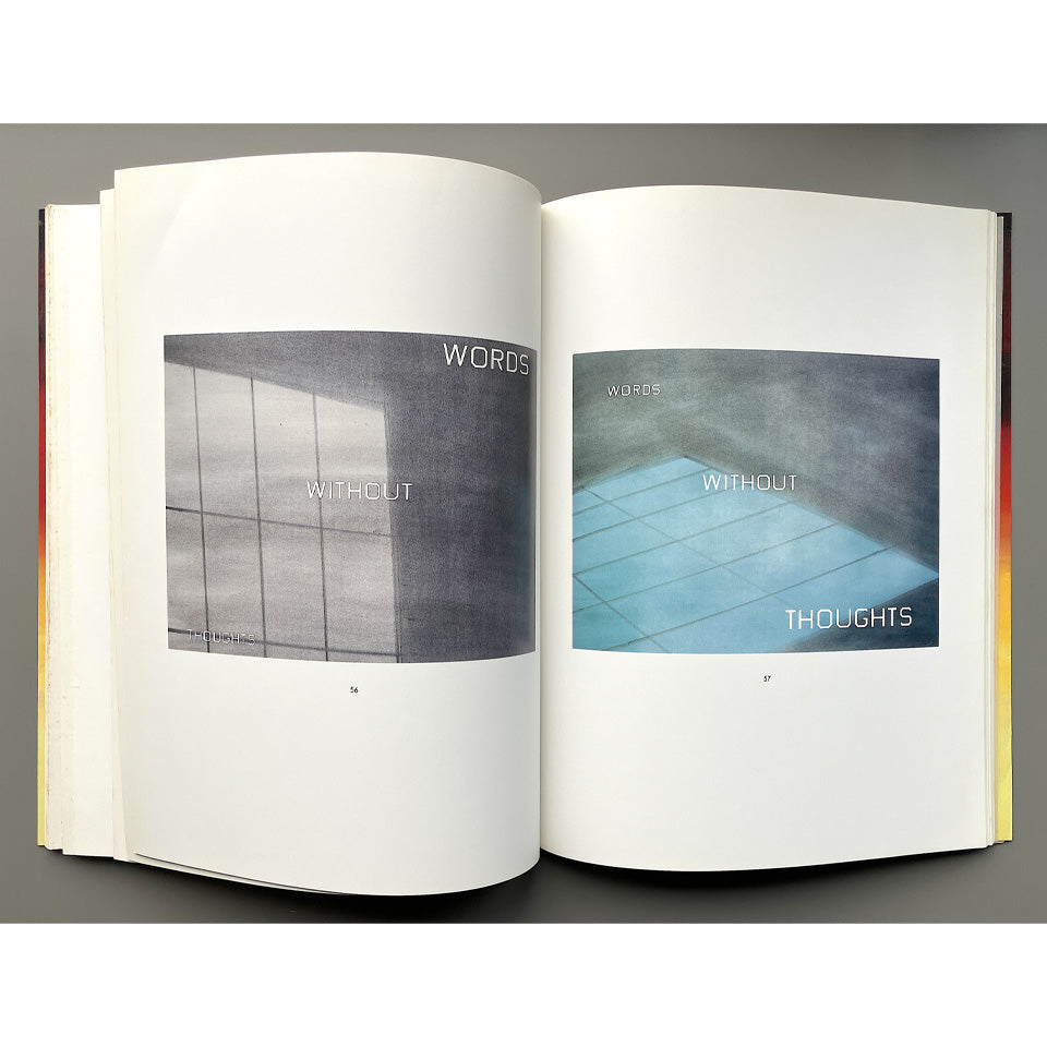 Edward Ruscha: Lannan Museum - Words Without Thoughts Never to Heaven Go