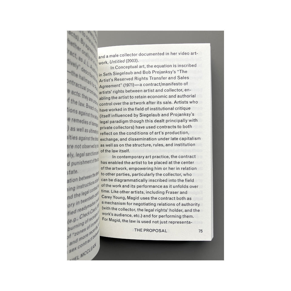 The Proposal - Jill Magid