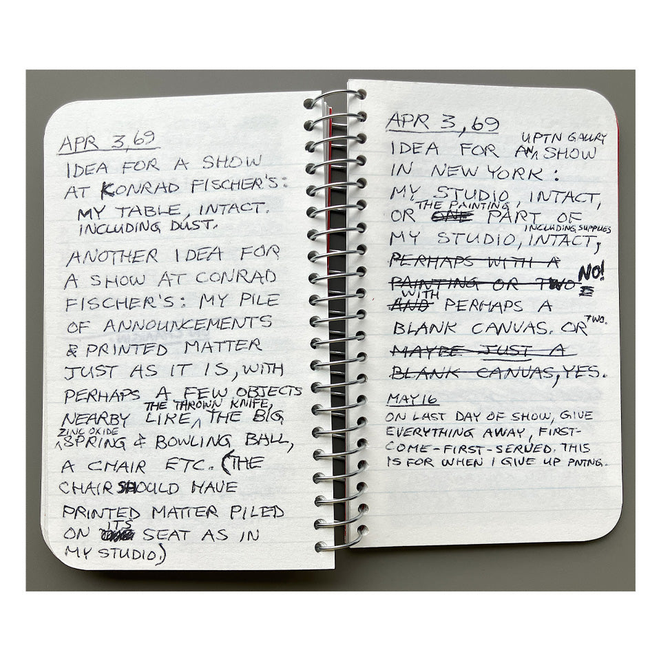 Lee Lozano: Private Book 1