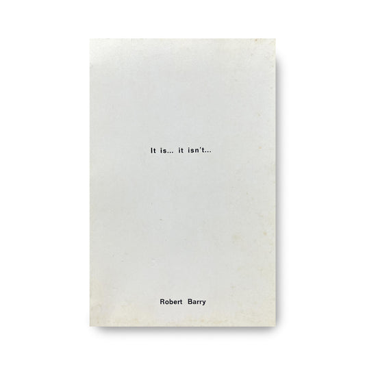 It is... it isn't...