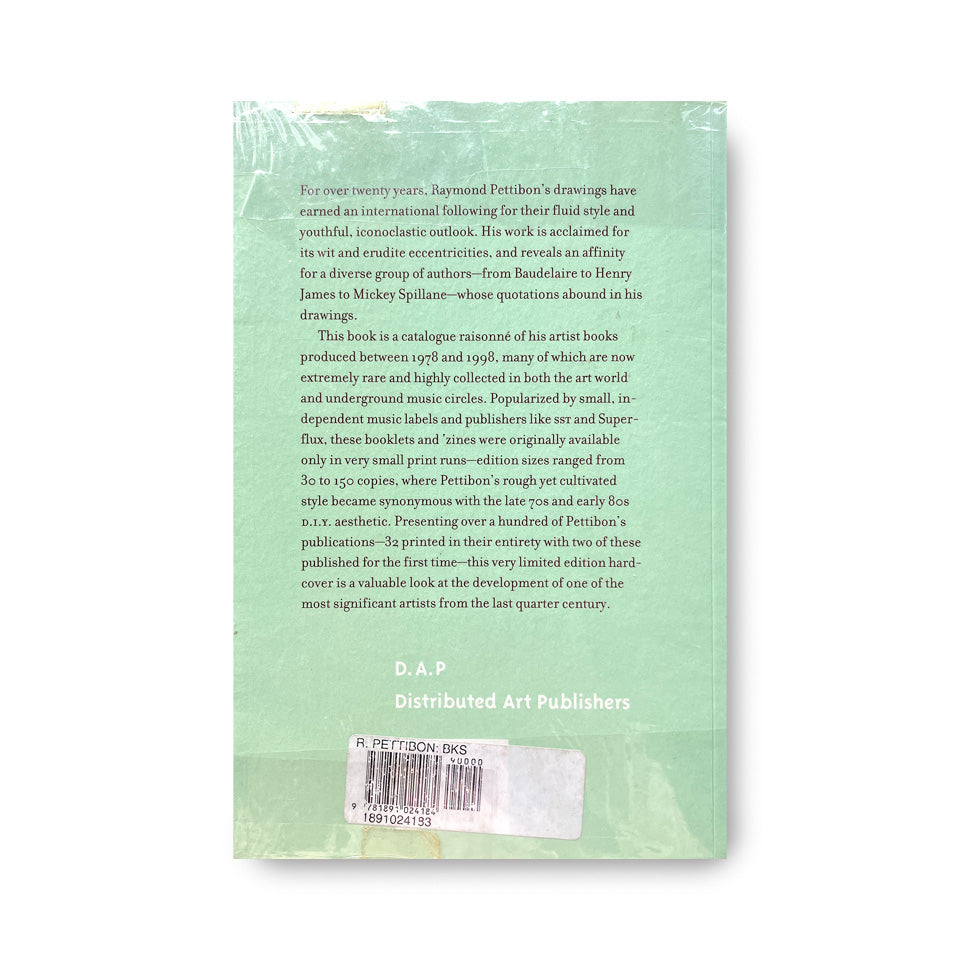 Raymond Pettibon: The Books 1978-1998