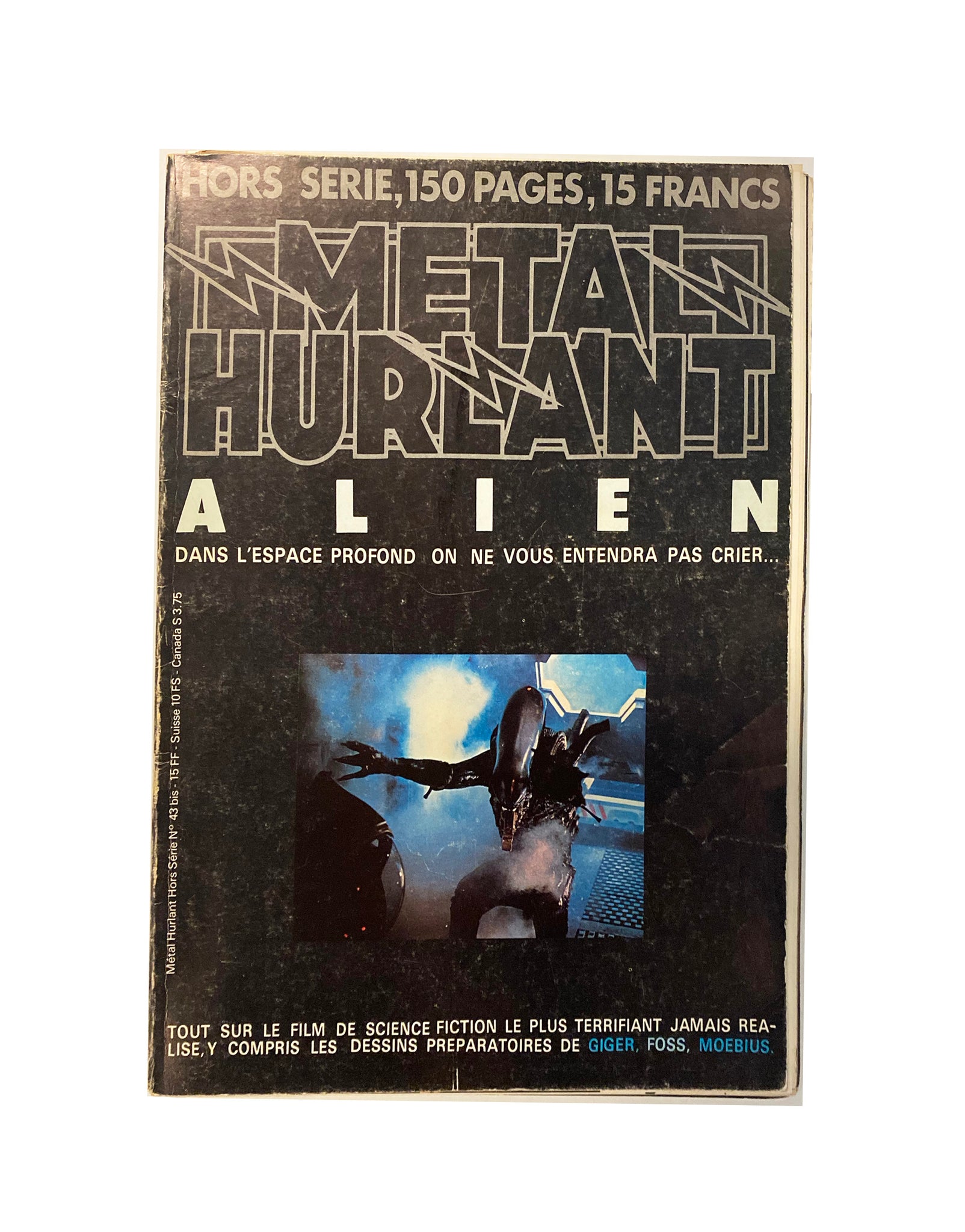 Métal Hurlant ALIEN / エイリアン / H・R・ギーガー